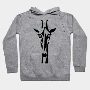 Giraffe Cubism: A Picasso Journey Hoodie